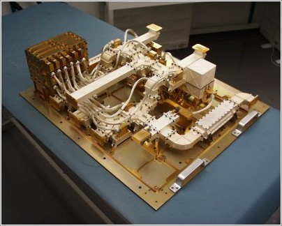 Picture of ASCAT scatterometer instrument